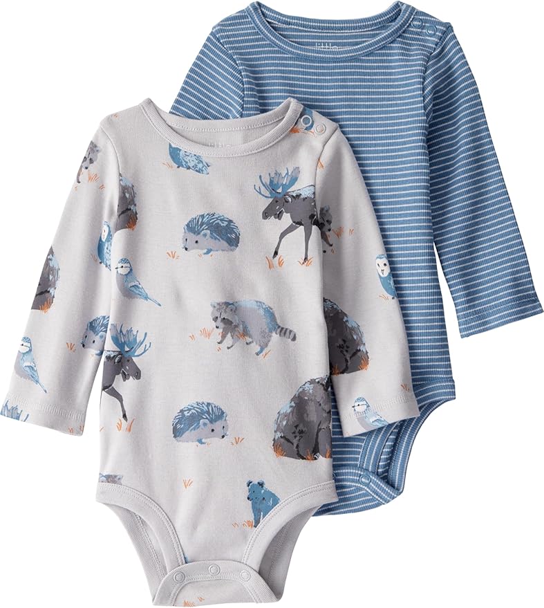 little planet by carter's Baby 2-Pack Organic Cotton Long-Sleeve Bodysuits by LittlePlanet