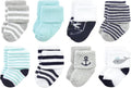 Hudson Baby Baby 8-pack Cotton Rich Newborn and Terry Socks by HudsonBaby