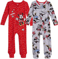 Disney Baby Girls' 2-Pack Footed Sleep N' Play Newborn to Infant by Disney