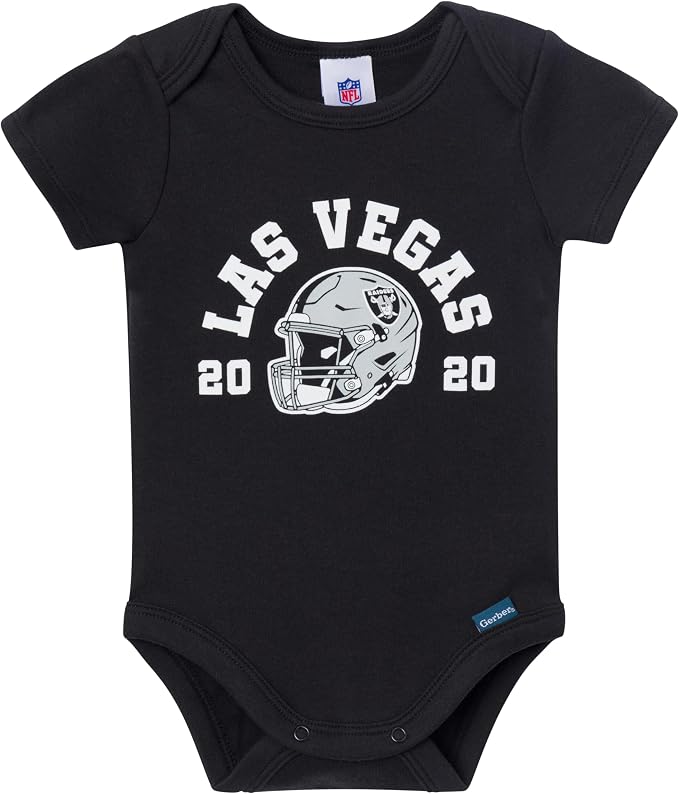 Gerber NFL Baby Boys 3-Pack Onesie Bodysuit - Image 2
