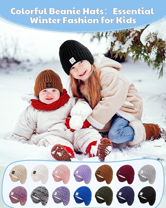 Alepo 3 Pack Baby Beanie Hats - Image 6