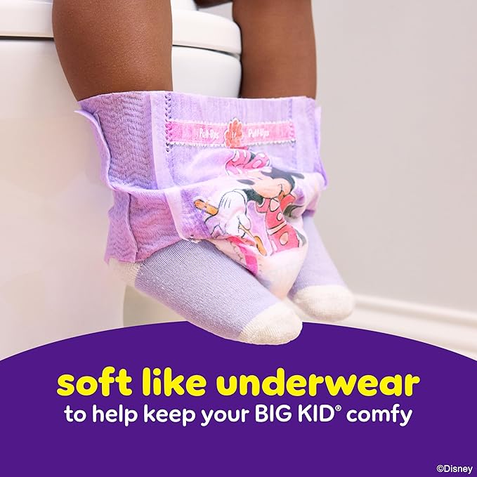 Pull-Ups Girls' Potty Training Pants, Size 5T-6T Training Underwear (46+ lbs), 14 Count