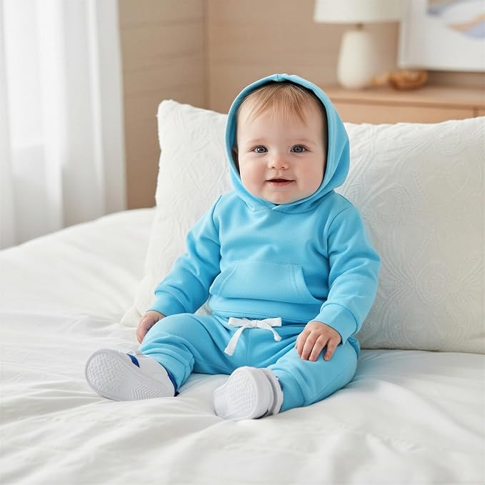 Aalizzwell Infant Baby Winter Hoodie Outfit - Image 3