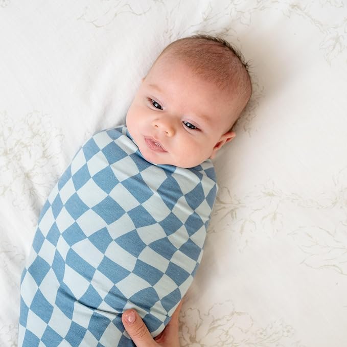 Copper Pearl Swaddle Blankets for Newborns | Soft Stretchy Receiving Blankets - Image 3