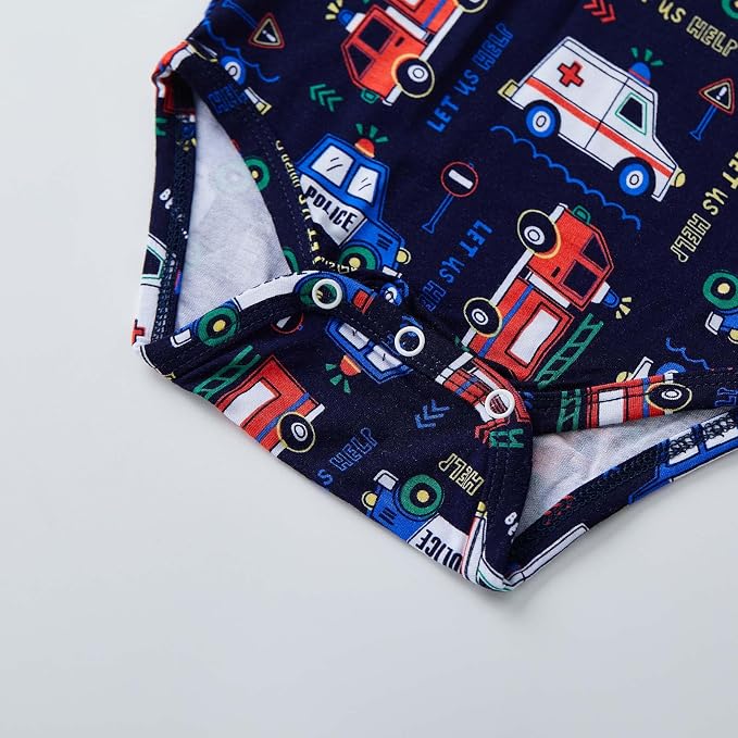 pureborn Baby Girls Boys Bodysuit Super Soft Cotton Romper 0-24 Months | - Image 6