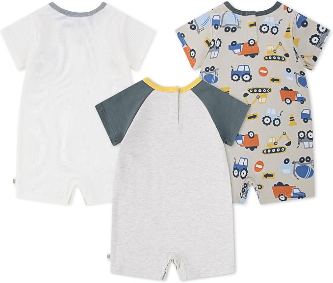 HUGGIES Baby Multi-pack Short Sleeve Romper - Image 2