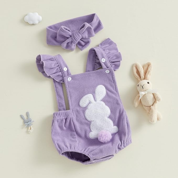 YINGISFITM My First Halloween Baby Girl Outfit Newborn Pumpkin Bubble Romper - Image 8