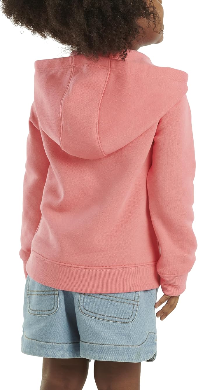 Carhartt girls Long-sleeve Half-zip Hooded Sweatshirt - Image 2
