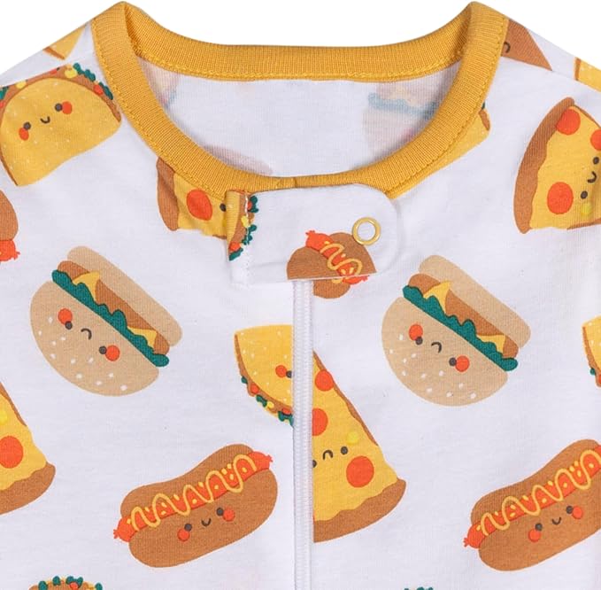 Onesies Brand Baby Boys' 4-pack Sleep 'N Play Footies - Image 3