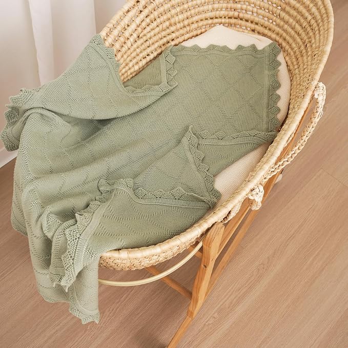 Hadetoto 100% Cotton Baby Blankets - Image 4
