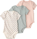 little planet by carter's Unisex Baby 3-pack Short Sleeve Bodysuits Made by LittlePlanet
