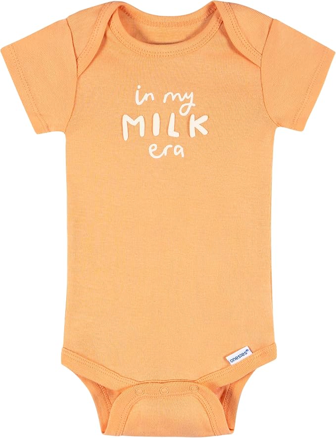 Onesies Brand Baby Girls' 8-pack Short Sleeve Mix & Match Bodysuits - Image 3