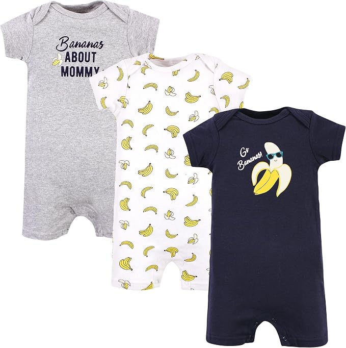 Hudson Baby Unisex Cotton Rompers - Image 2