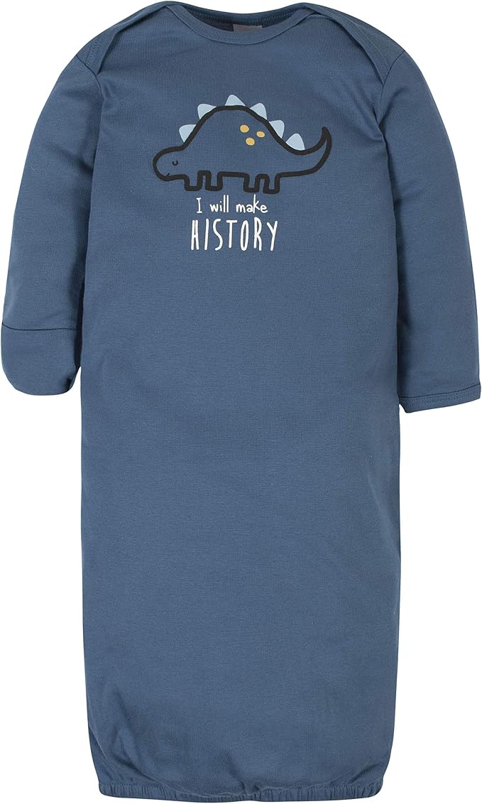 Gerber Baby Boys 4-Pack Sleeper Gown - Image 2