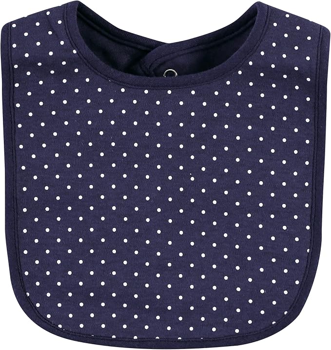 Hudson Baby Unisex Baby Cotton Bib and Headband Set - Image 4