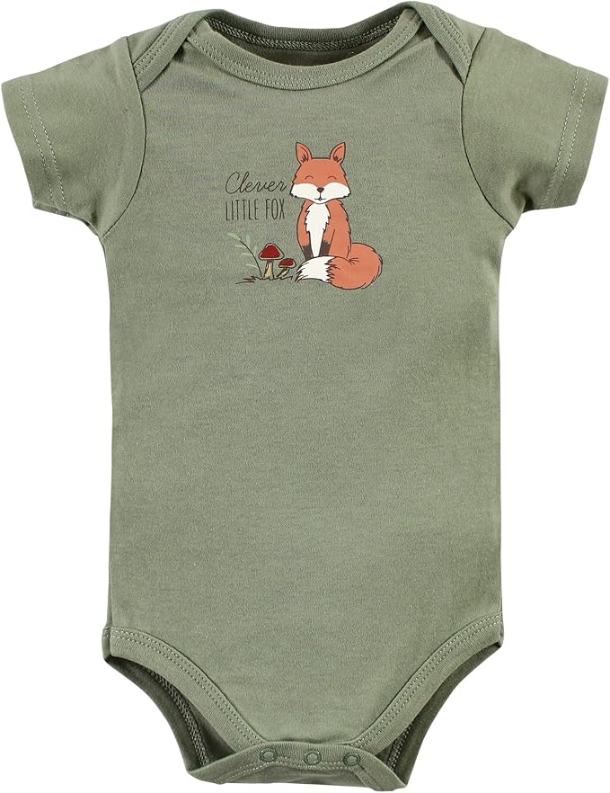 Hudson Baby Unisex Baby Cotton Bodysuits - Image 3