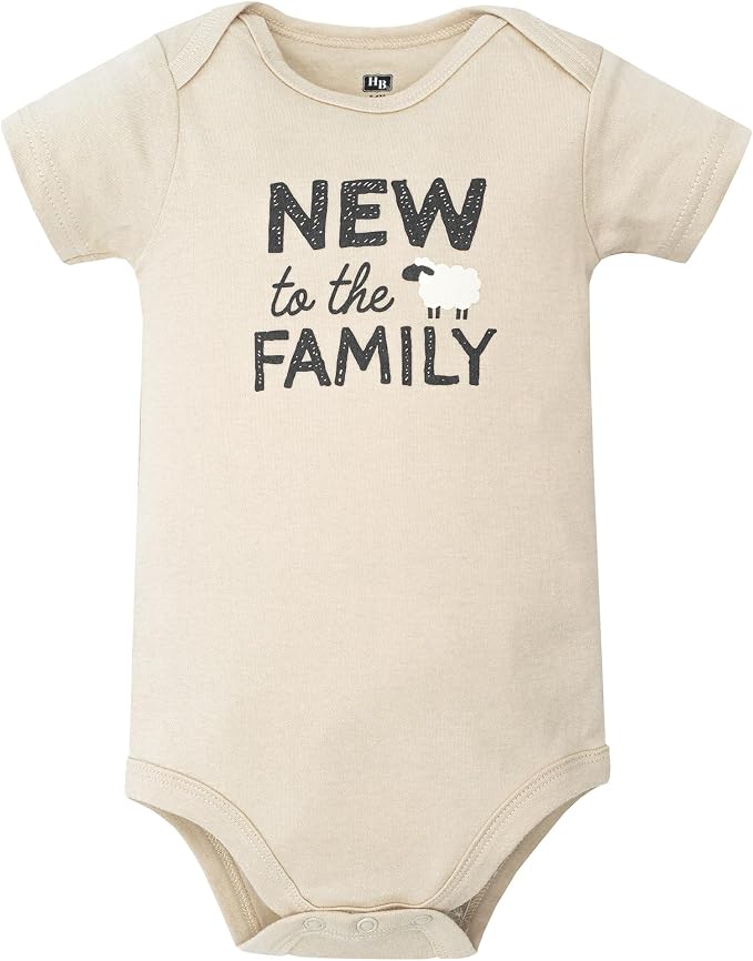 Hudson Baby Unisex Baby Cotton Bodysuits 5-Pack - Image 7