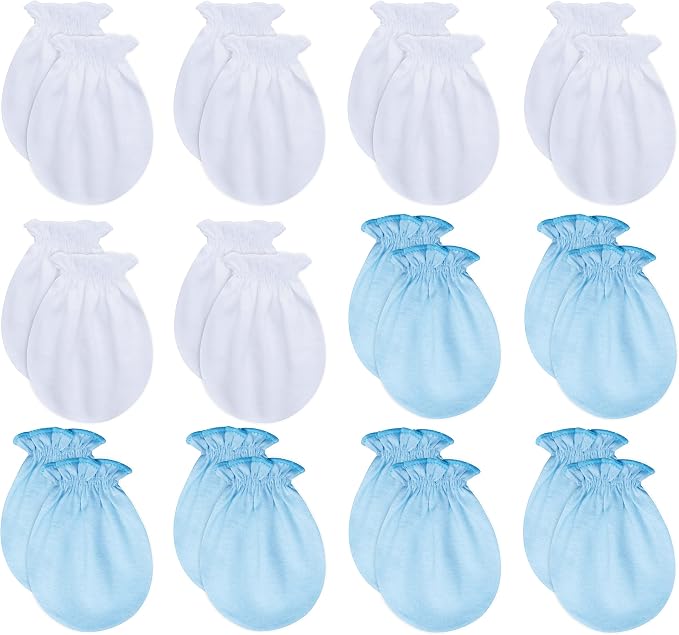 Baby Mittens No Scratch, Newborn Gloves 0-6M, Registry Essential by RATIVE