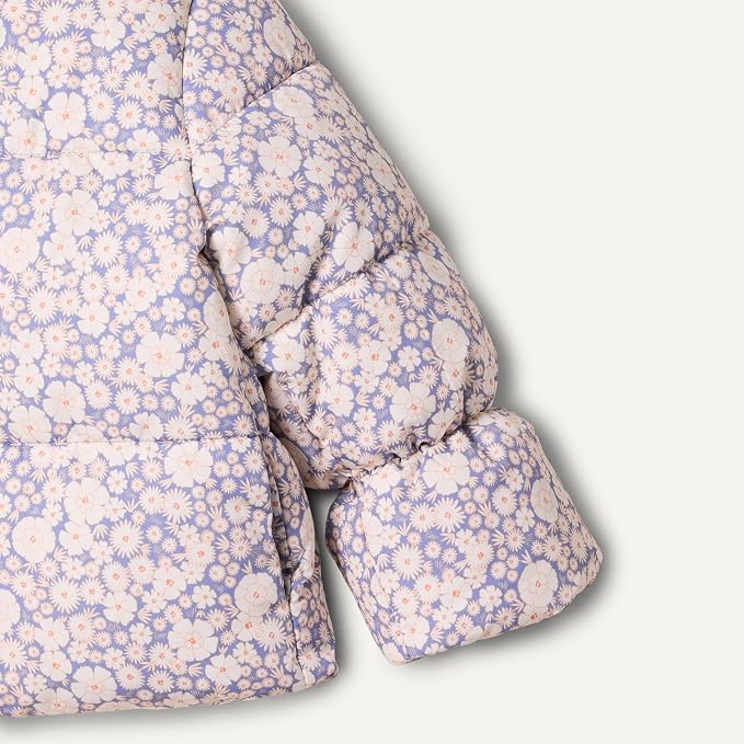 Amazon Essentials x Sofia Grainge Toddler and Baby Girls' Taffeta Puffer Jacket - Image 4