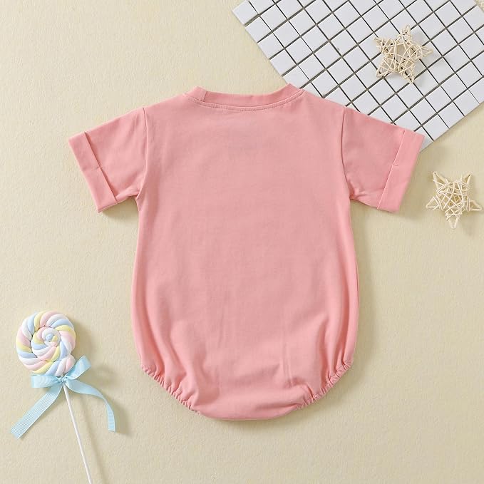 Jimonda Baby Bubble Romper Short Sleeve Bodysuit T-Shirt | 100% Cotton - Image 5