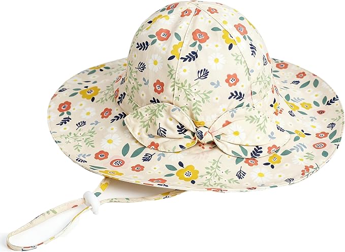 Baby Toddler Sun Protection Bucket Hat Infant Beach Summer Hats - Image 2