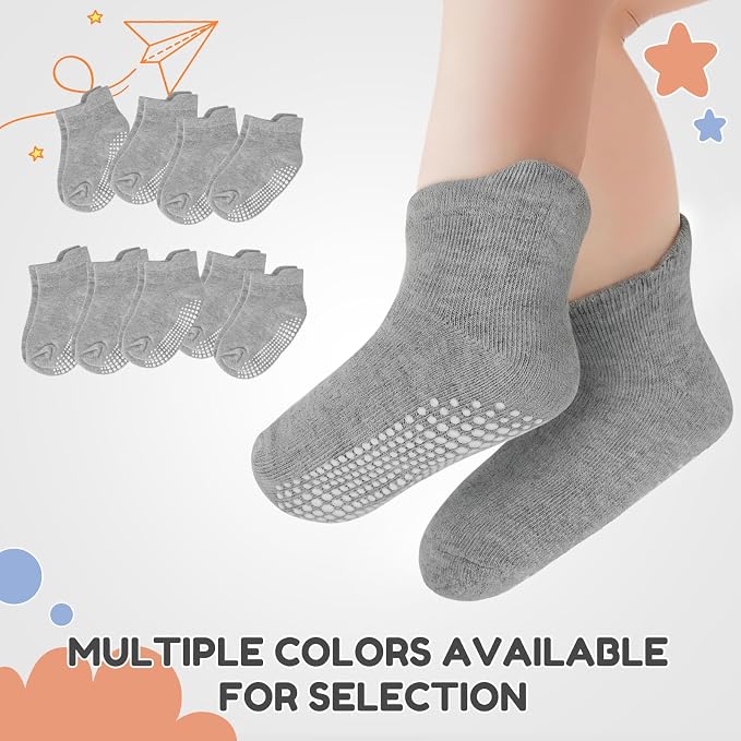 BACSAC Baby Boys Girls Socks Non Slip Breathable Comfort Toddler Infant Ankle - Image 6
