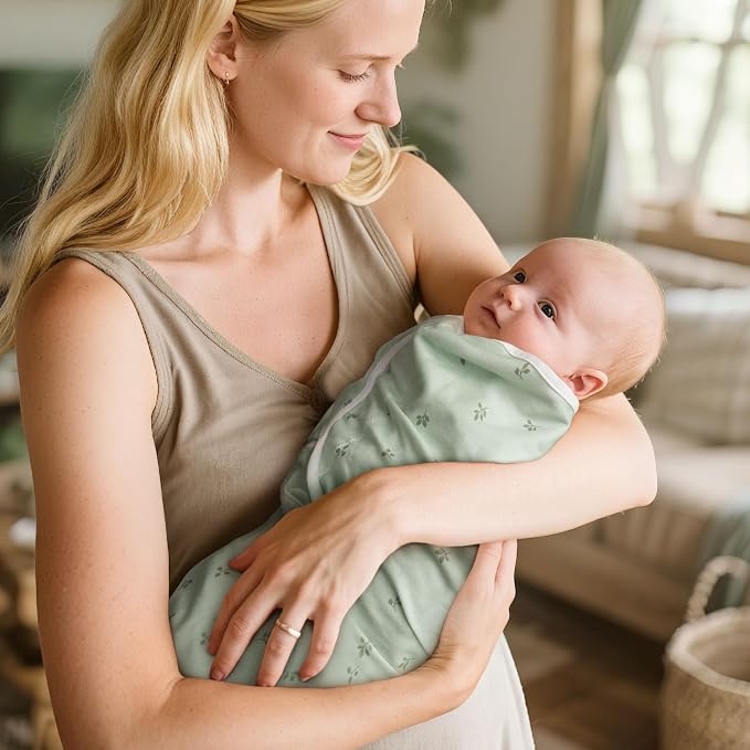 GLLQUEN BABY Swaddles for Newborns 0-3 Months, Adjustable & Easy Fastener | - Image 2