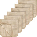 Accmor 6 Pack Muslin Burp Cloths 100% Cotton 20''x10'' Large Extra Soft and by Accmor