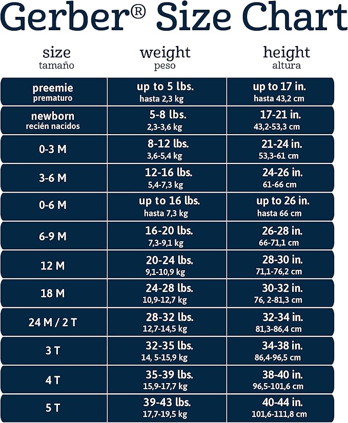 Onesies Brand Baby Boys & Girls 6-Pack Long Sleeve Bodysuits - Image 4