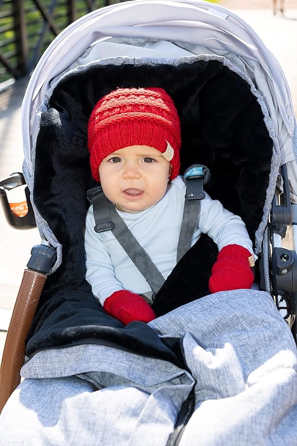Funky Junque Baby Winter Hat – Cute Newborn Hats, Cozy Warm Infant Beanie, Soft Knit Stocking Stuffer for Babies 0–12 Months