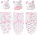 3-Pack Baby Swaddles for Newborns by Exemaba