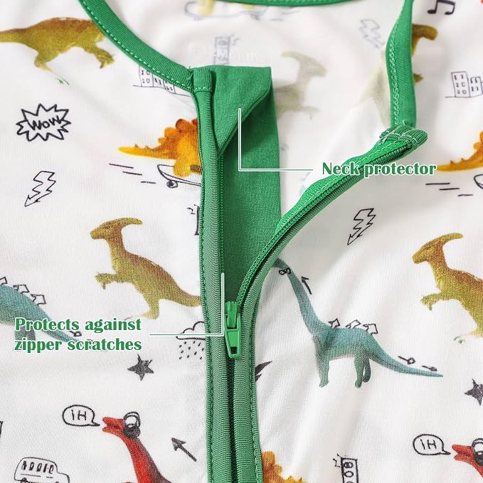 OPAWO Bamboo Sleepers for Baby Boy Pajamas Bamboo Pajamas Baby Romper 0-24M | 2 - Image 5