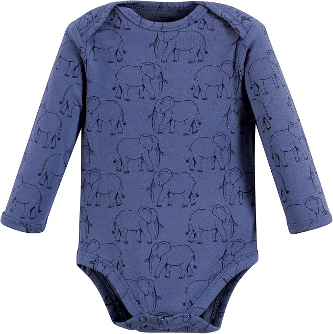 Touched by Nature Unisex Baby Organic Cotton Long-Sleeve Bodysuits - Image 4