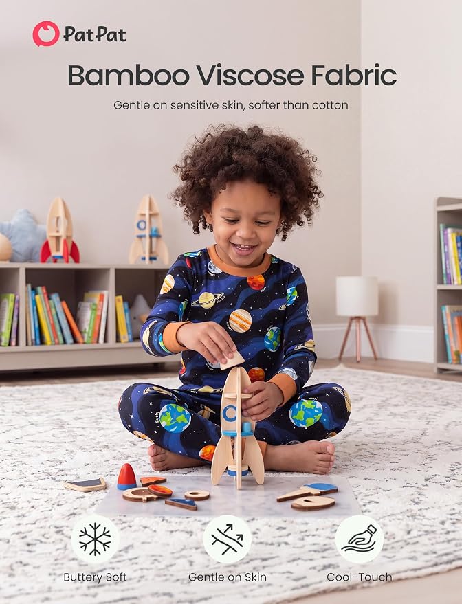 PATPAT Bamboo Viscose Pajama Set - Image 4