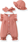 Newborn Baby Girl Clothes Outfits One-Piece Romper Preemie-18Month | Cute Baby by Renotemy