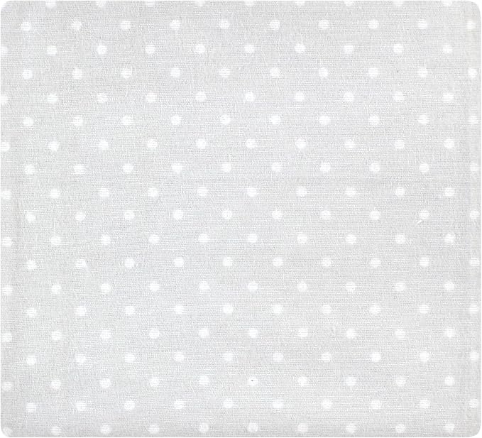 Hudson Baby Unisex Baby Cotton Poly Flannel Receiving Blankets Bundle, Lilac - Image 4