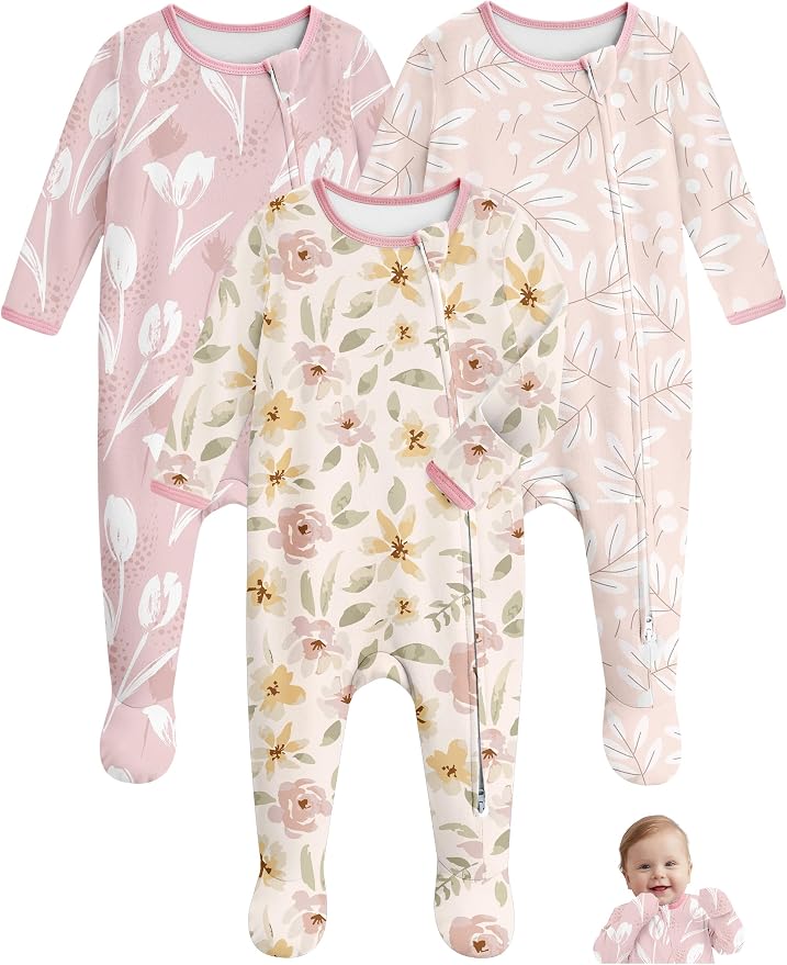 Unnivoll Baby Sleepers 100% Cotton Baby Pajamas Baby Boys Girls Clothes | by Unnivoll