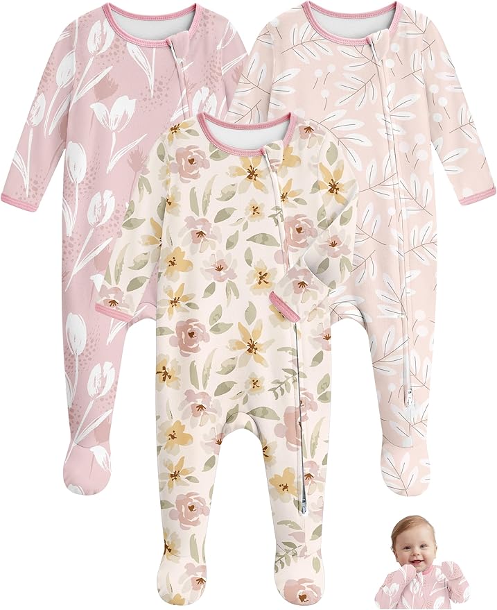 Unnivoll Baby Sleepers 100% Cotton Baby Pajamas Baby Boys Girls Clothes | by Unnivoll