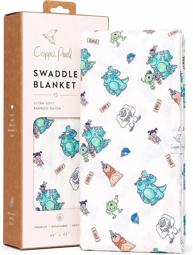 Copper Pearl Swaddle Blankets for Newborns | Soft Stretchy Receiving Blankets by CopperPearl