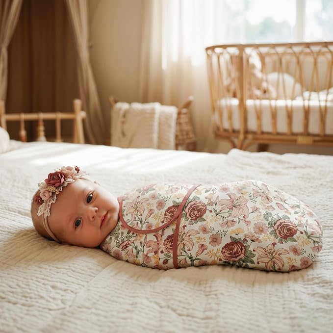 GLLQUEN BABY Swaddles for Newborns 0-3 Months, Adjustable & Easy Fastener | - Image 2