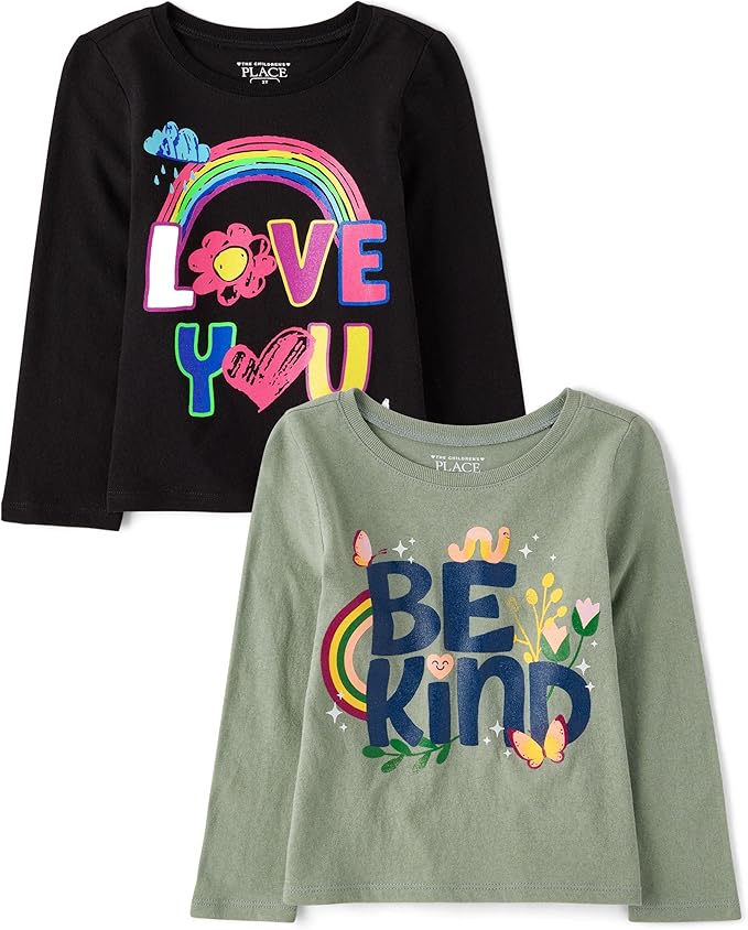 The Children's Place Baby Girls' And Toddler Unicorns, butterflies, trends Long by TheChildrensPlace