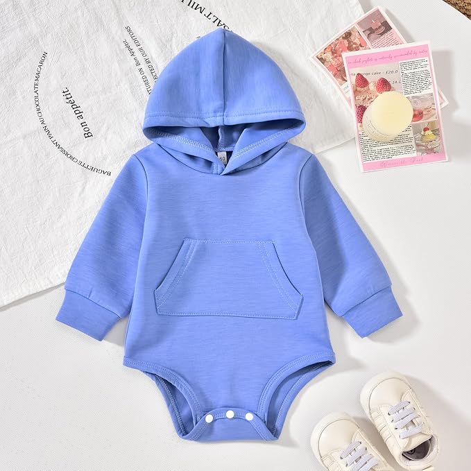 Aalizzwell Infant Baby Winter Hoodie Outfit - Image 2