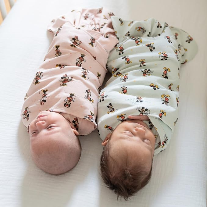 HALO Disney Baby 100% Cotton Sleepsack Swaddle, 3-Way Adjustable Wearable - Image 5
