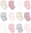 Hudson Baby Basics Unisex Baby Cozy Terry Baby Sock 12-Pack by HudsonBaby
