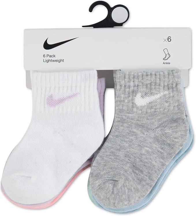 Nike Baby 6-pack Baby/Toddler Basic Socks - Image 3