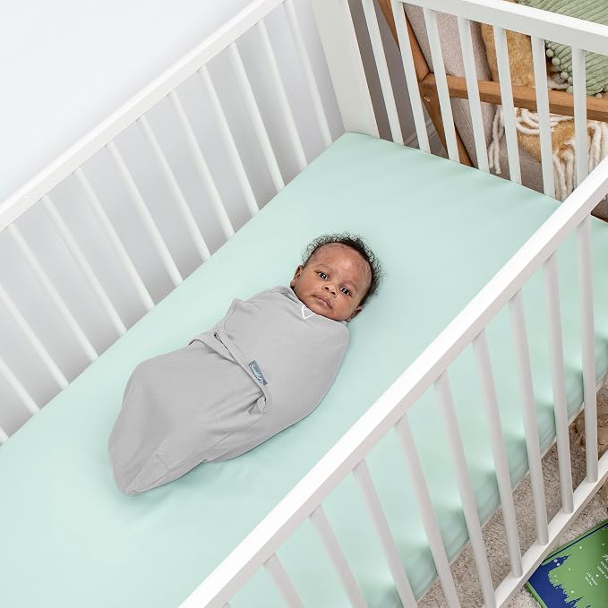 SwaddleMe by Ingenuity Original Swaddle, 100% Cotton, Improves Sleep & Calms - Image 15