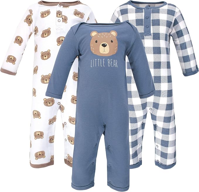 Hudson Baby unisex-child Cotton Coveralls by HudsonBaby