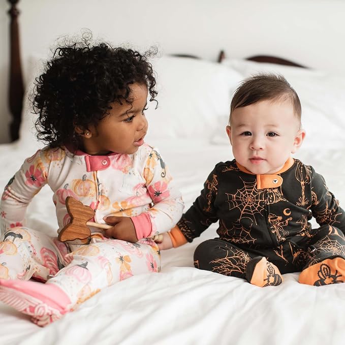 Burt's Bees Baby Boys' Organic Cotton, Sleep and Play Footed Pajamas | Easy zip - Image 4