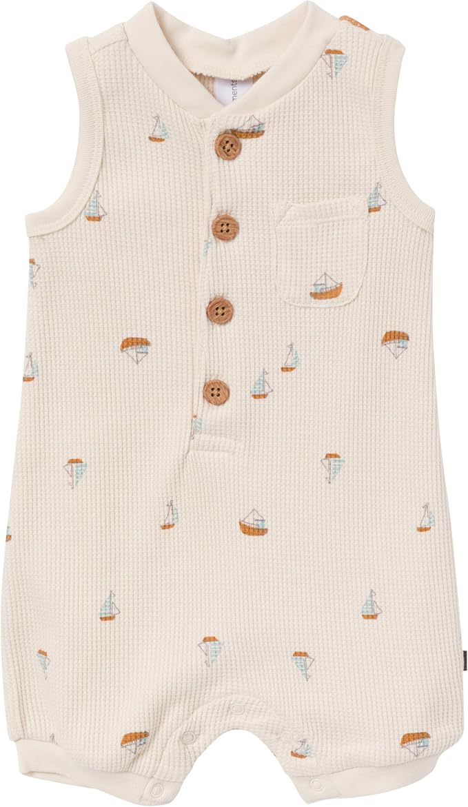 Modern Moments by Gerber Baby Boys' Sleeveless Romper by ModernMomentsbyGerber
