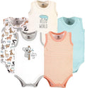 Hudson Baby Unisex Baby Cotton Sleeveless Bodysuits by HudsonBaby
